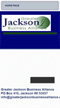 Mobile Screenshot of greaterjacksonbusinessalliance.org